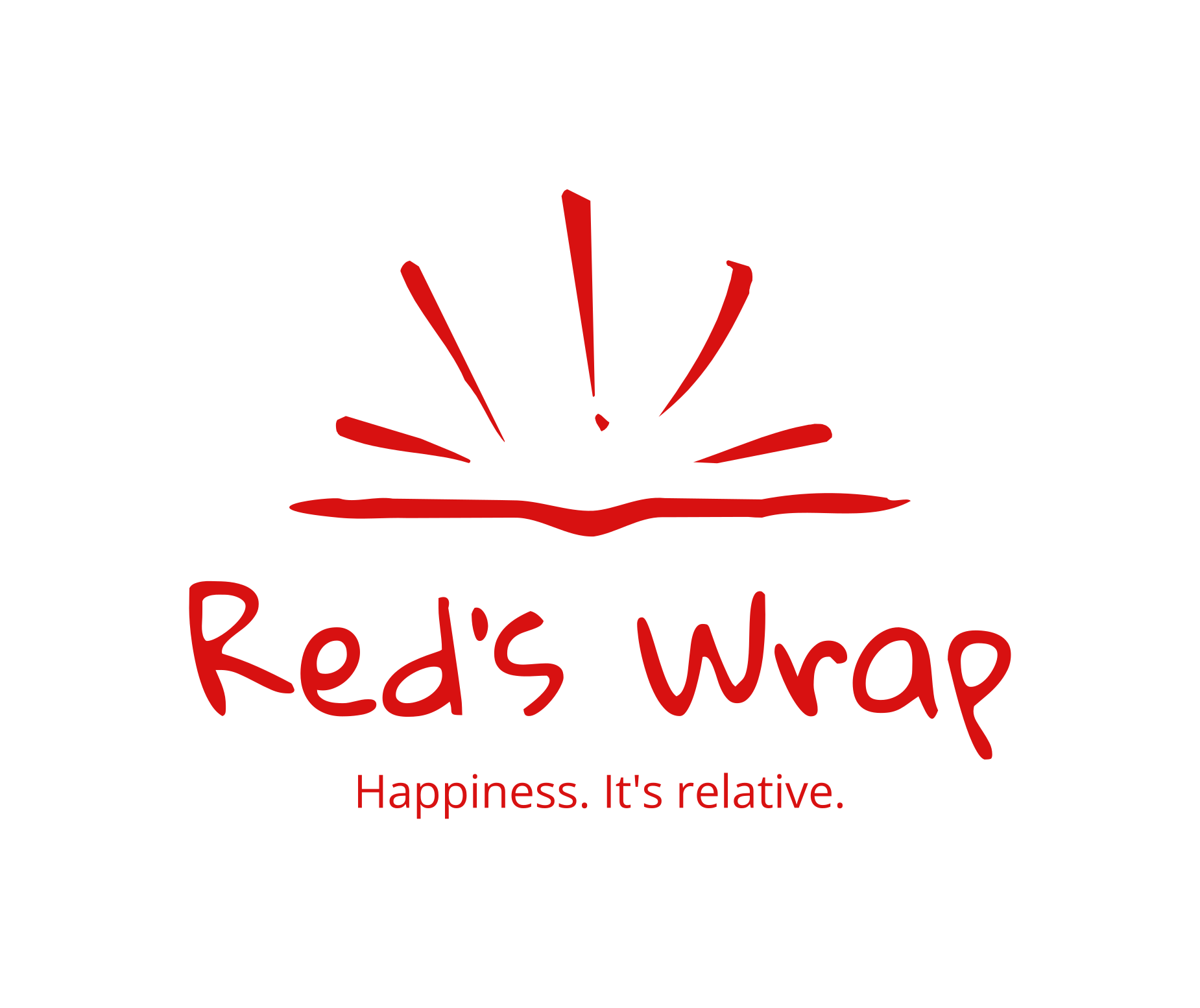 Red Wrap Ress Yesterday at the Salon with My Stylist for Life - Red's Wrap